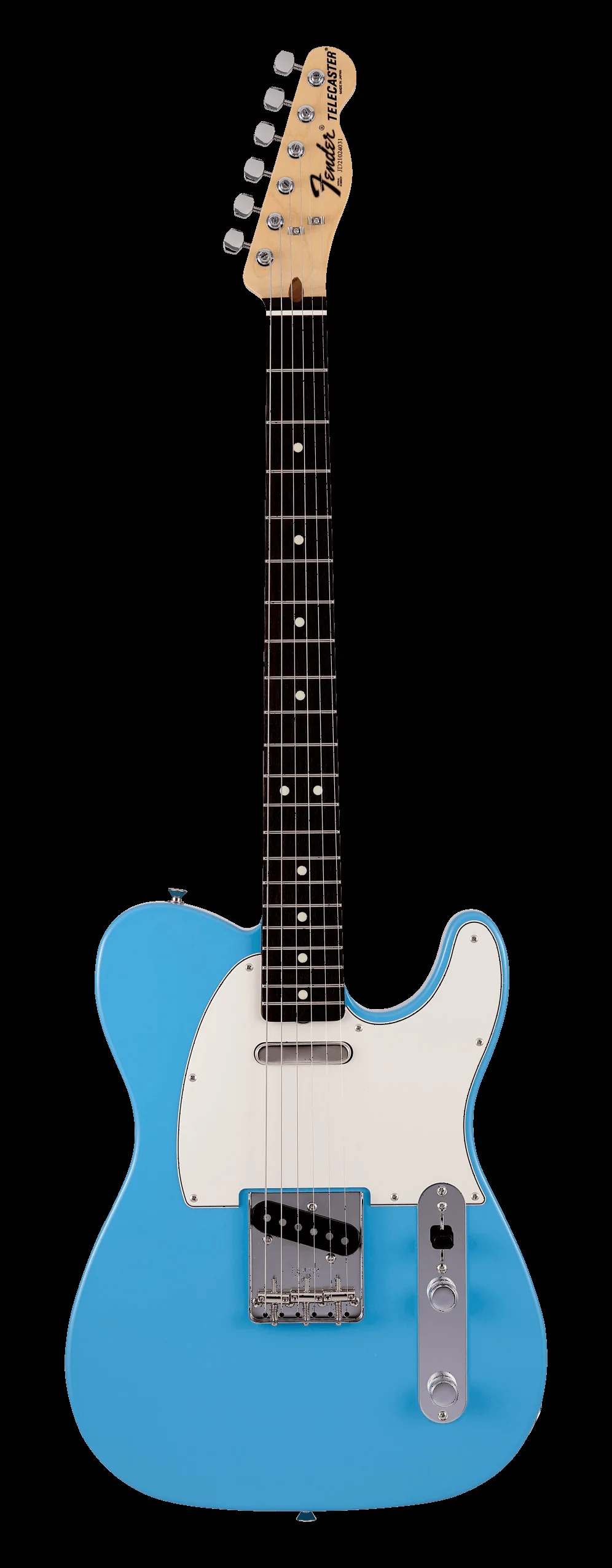 Fender Made in Japan Limited International Color Telecaster Rosewood Fingerboard Maui Blue Electric Guitar With Gig Bag - Image 2