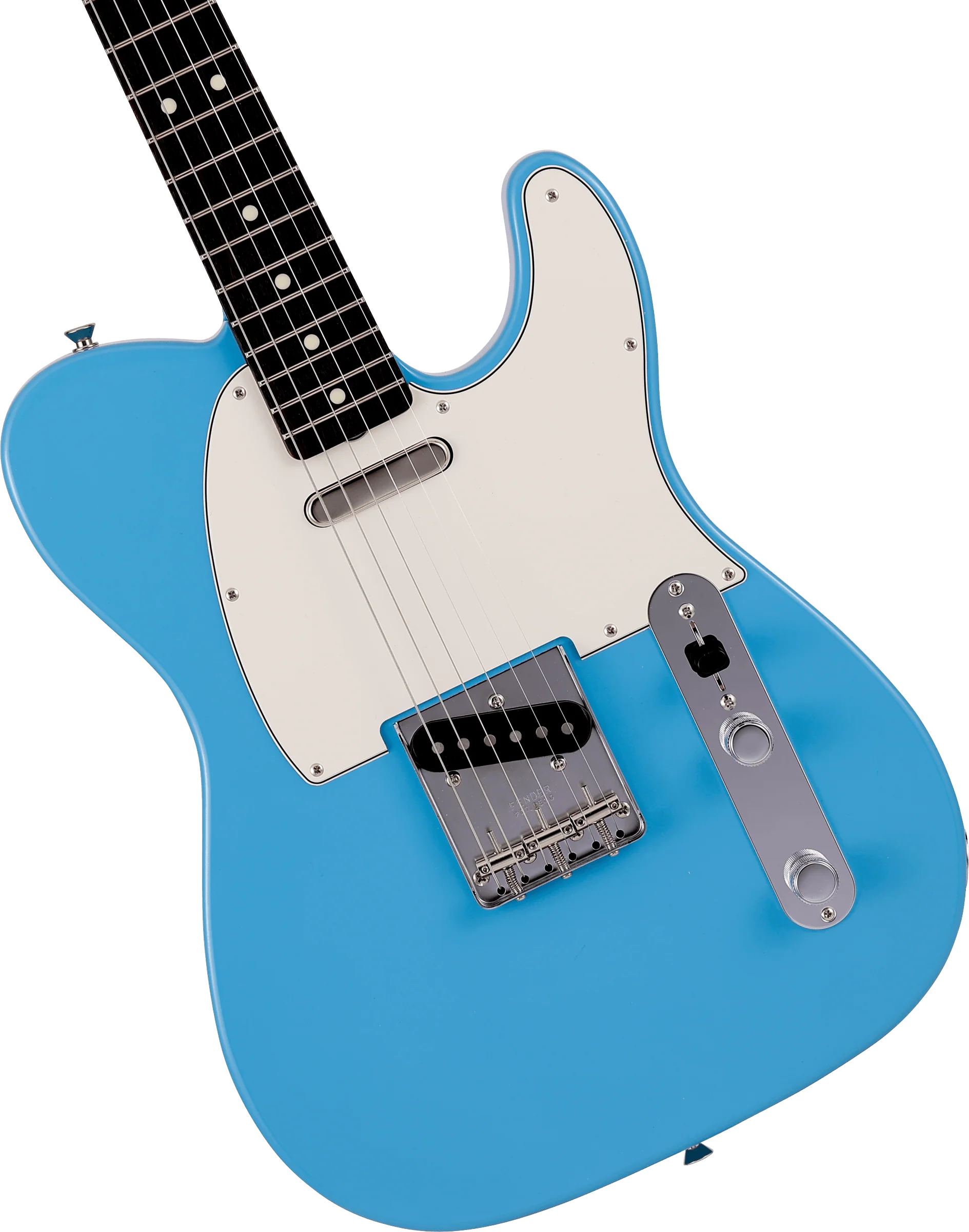 Fender Made in Japan Limited International Color Telecaster Rosewood Fingerboard Maui Blue Electric Guitar With Gig Bag - Image 3