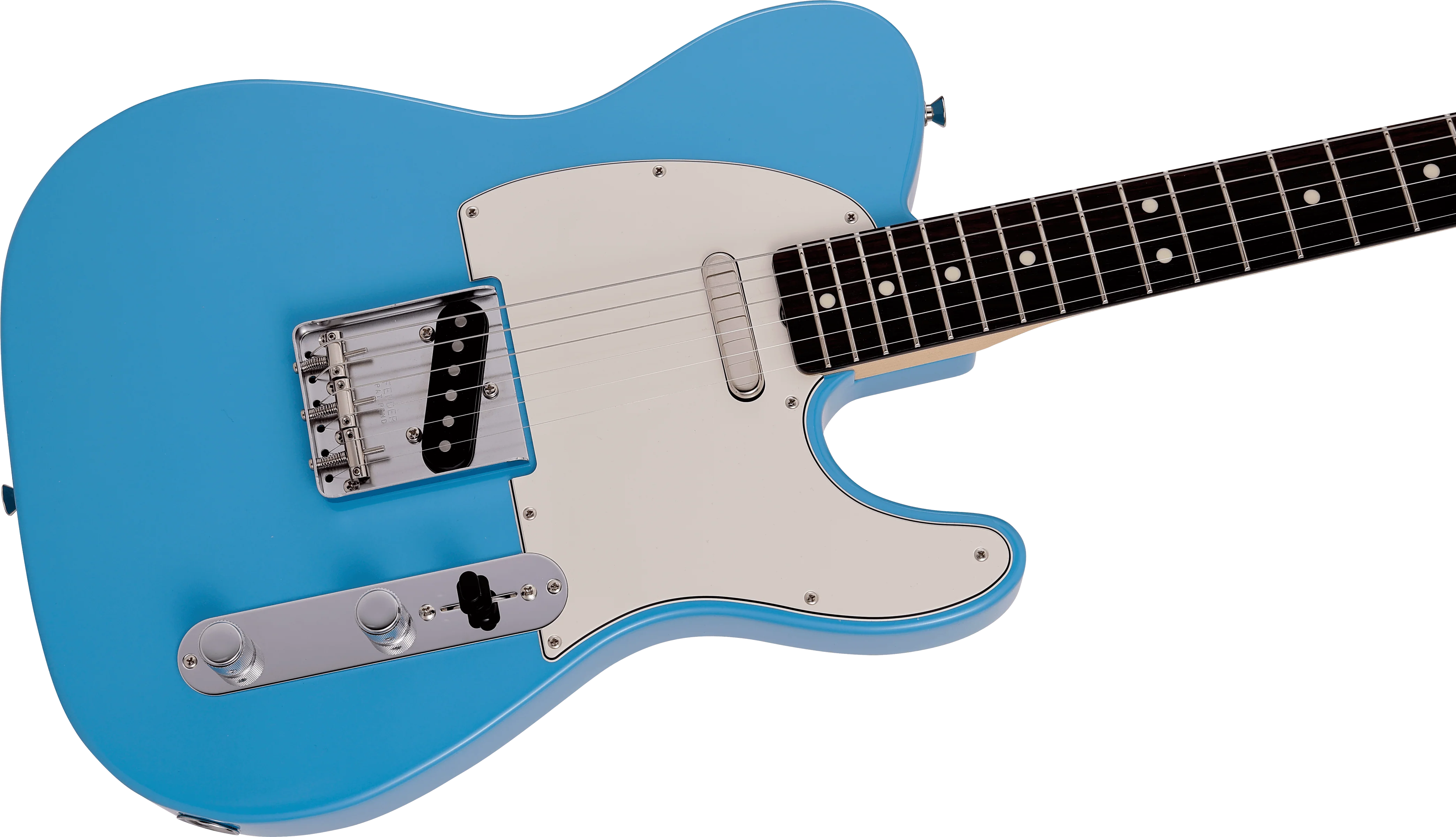 Fender Made in Japan Limited International Color Telecaster Rosewood Fingerboard Maui Blue Electric Guitar With Gig Bag - Image 4