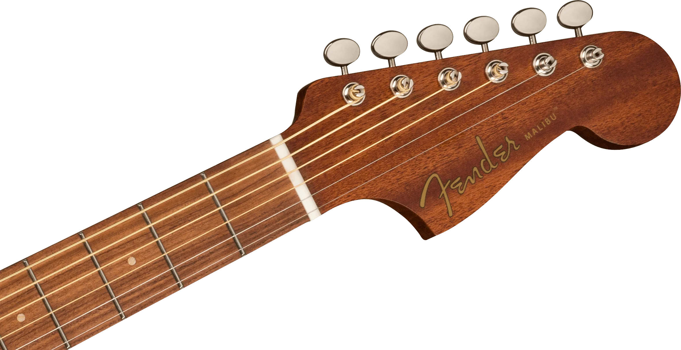 Fender Malibu Special All Mahogany Pau Ferro Fingerboard Natural Acoustic Guitar With Bag - Image 7