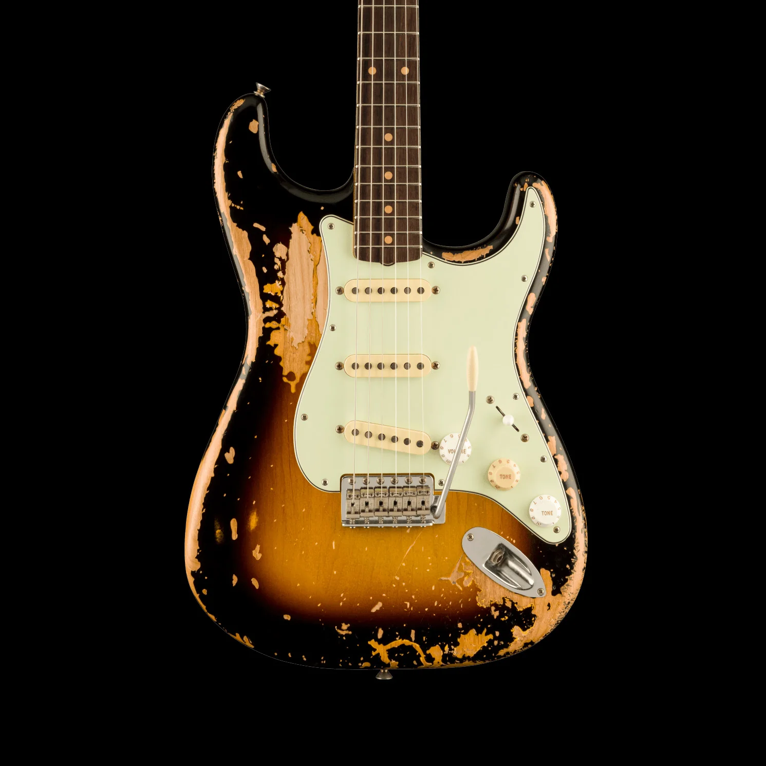Fender Mike McCready Road Worn 60's Stratocaster 3-Color Sunburst With Case