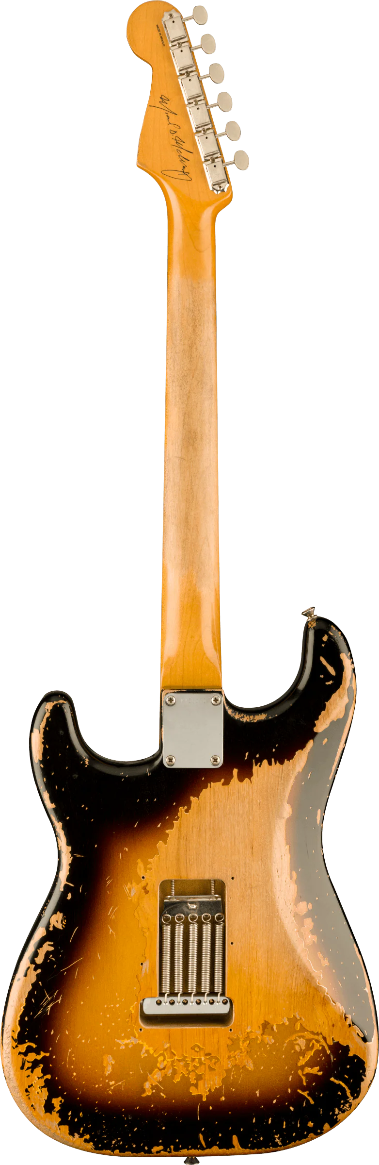 Fender Mike McCready Road Worn 60's Stratocaster 3-Color Sunburst With Case - Image 3