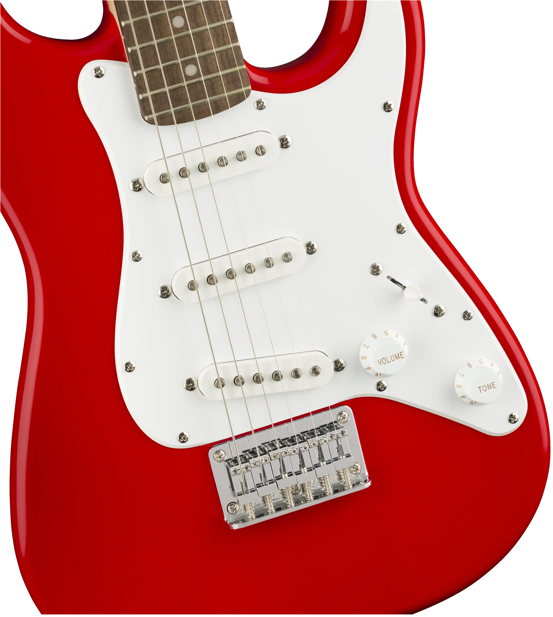 Fender Squier Mini Strat Laurel Fingerboard Stratocaster - Torino Red - Image 4