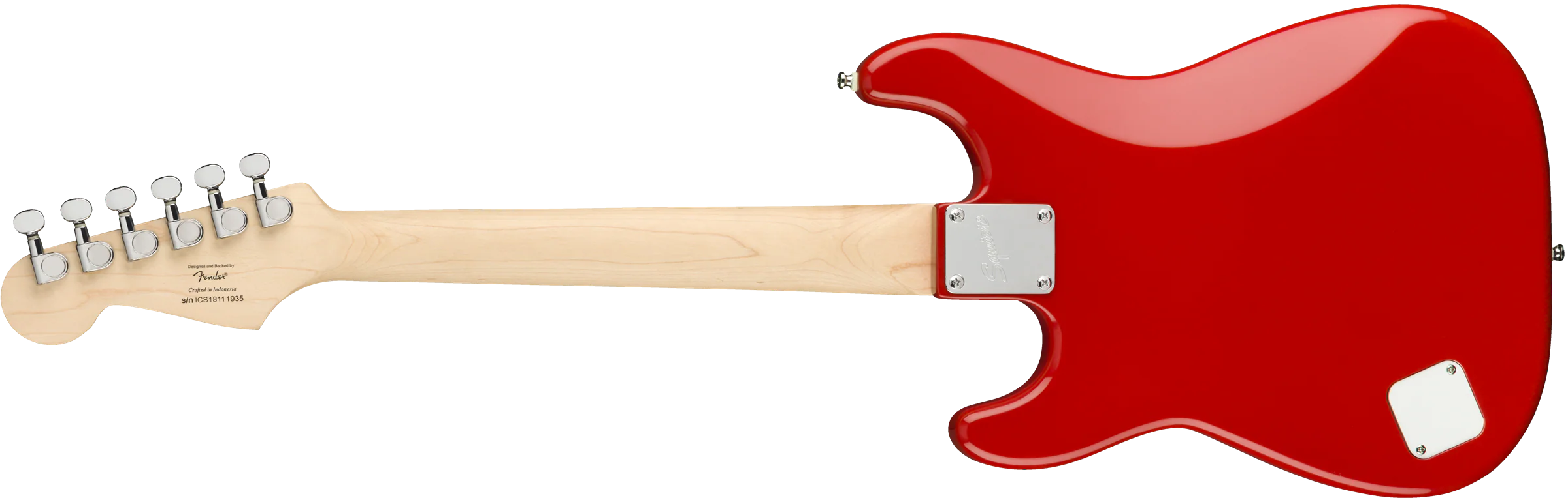 Fender Squier Mini Strat Laurel Fingerboard Stratocaster - Torino Red - Image 5