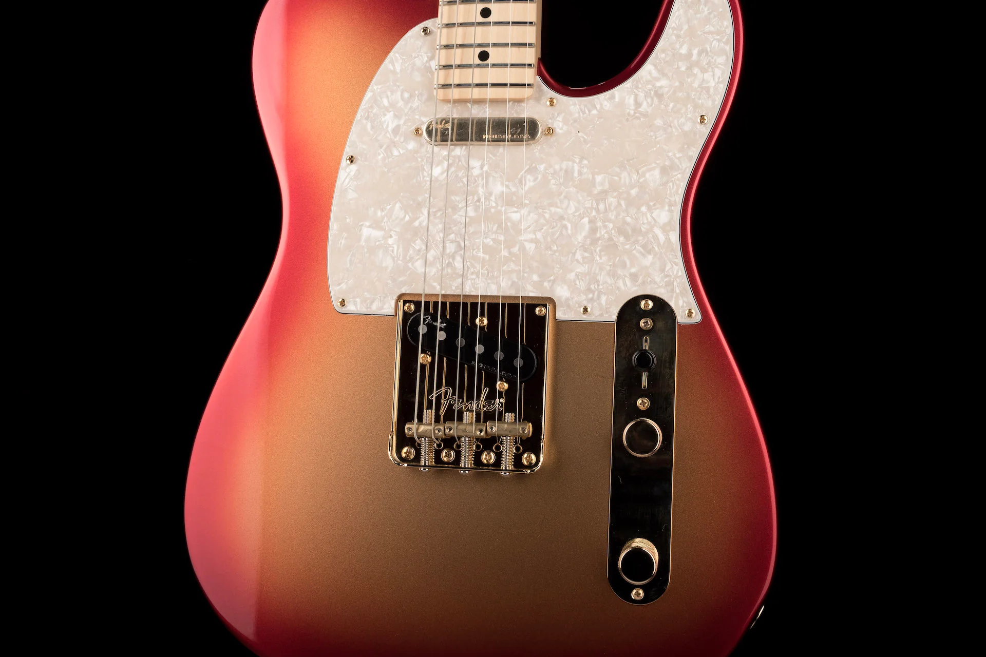 Fender Mod Shop Telecaster Sunset Metallic with Case - Image 5