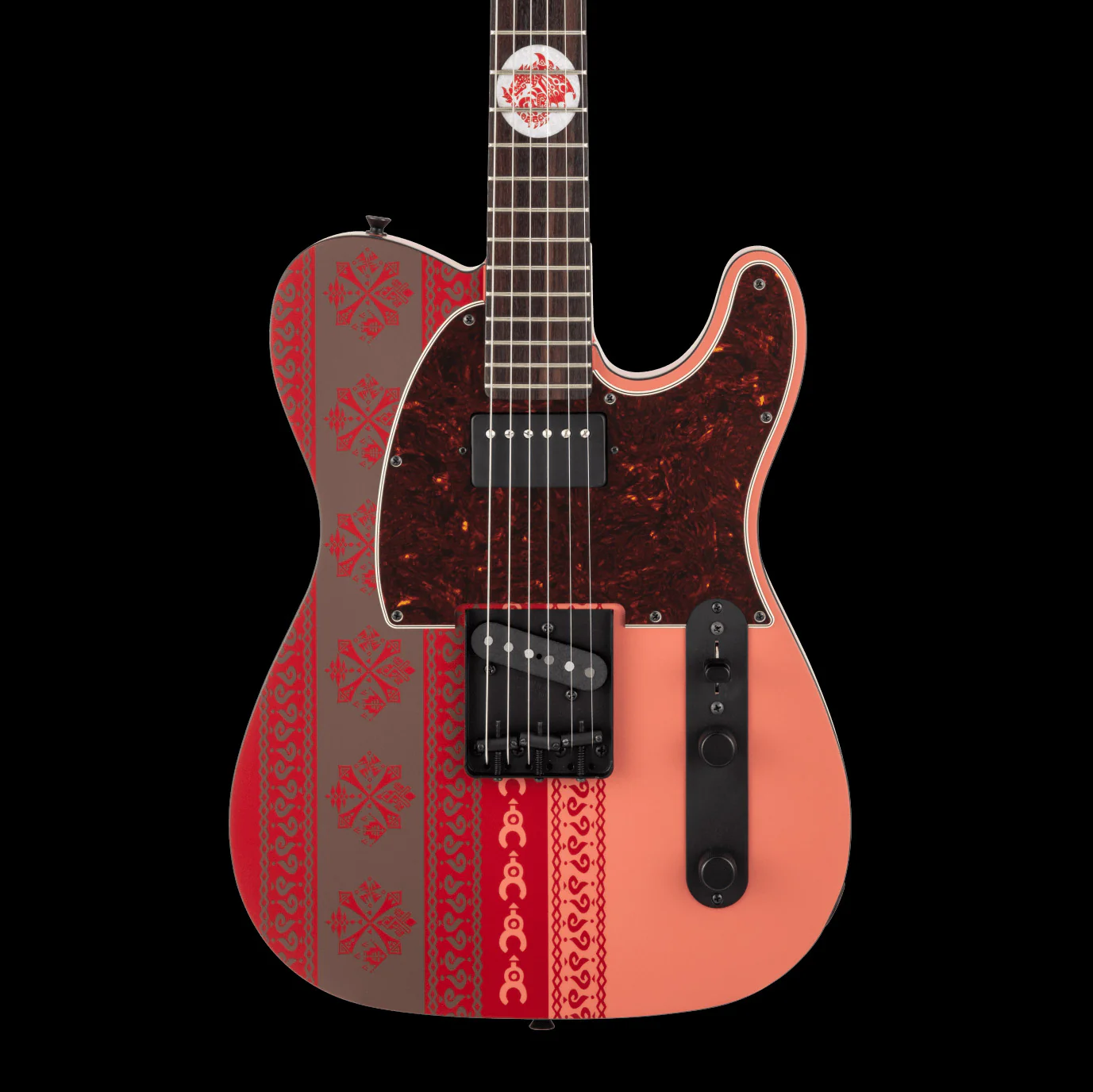 Fender Monster Hunter Rathalos Telecaster Rathalos Red Made in Japan With Case - Pre-Order