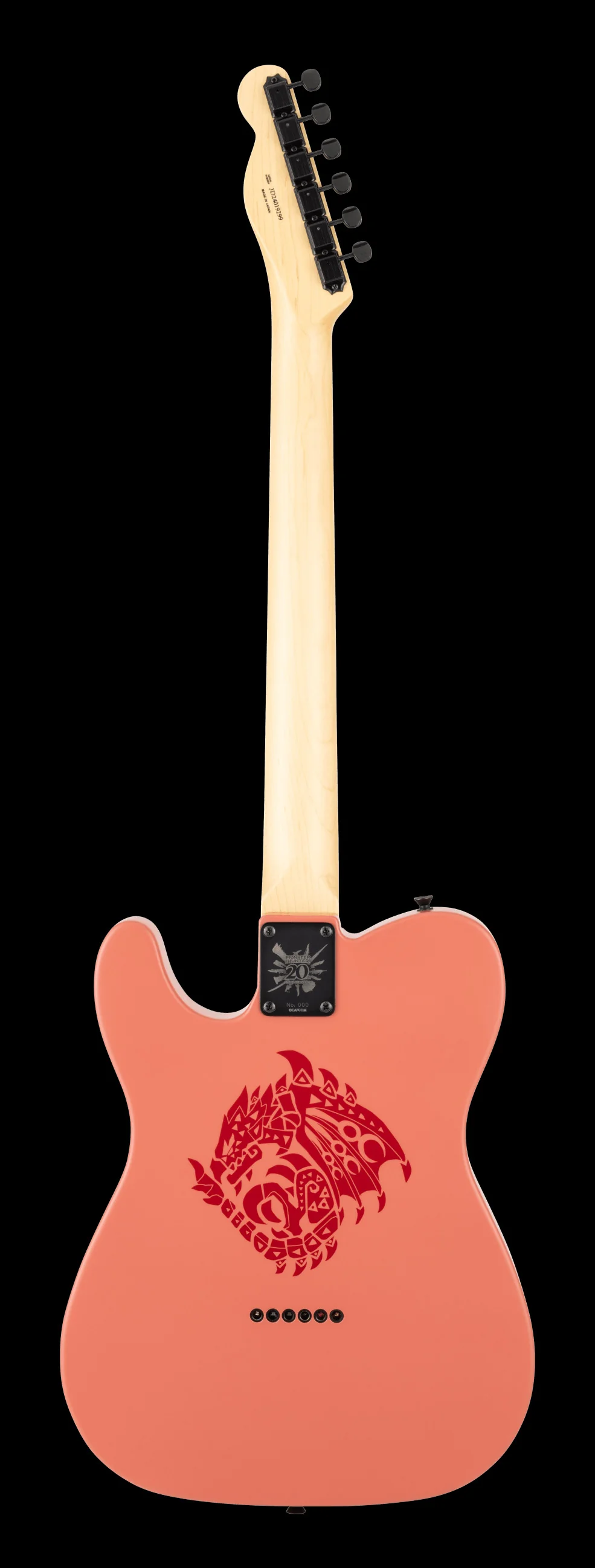 Fender Monster Hunter Rathalos Telecaster Rathalos Red Made in Japan With Case - Pre-Order - Image 6