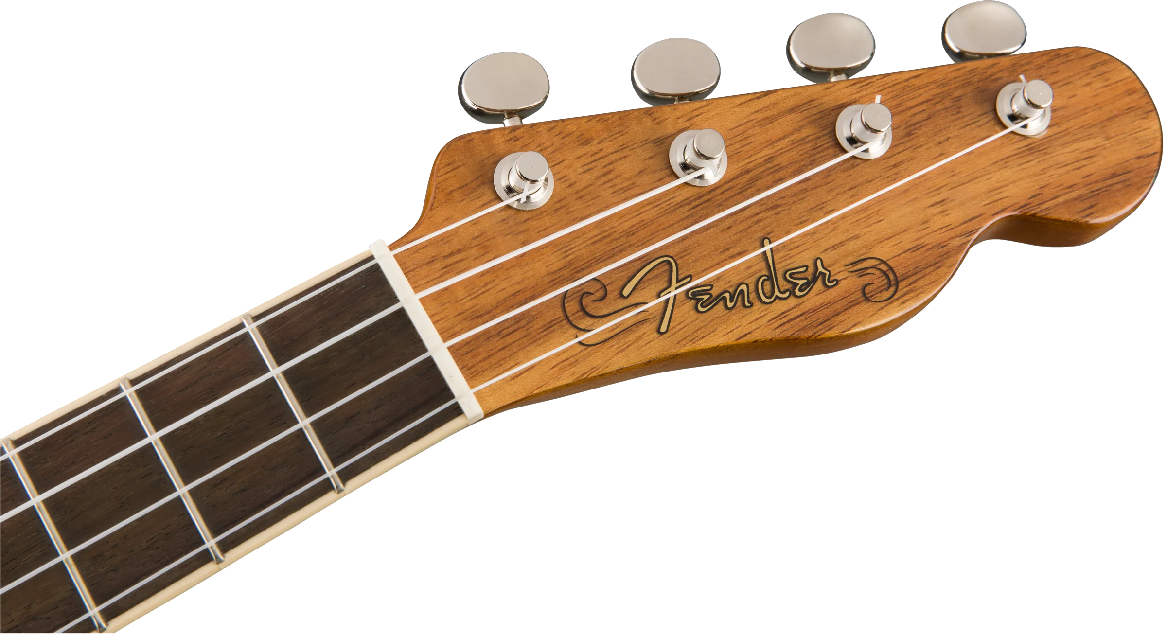 Fender Montecito Tenor Ukulele Walnut Fingerboard Natural With Bag - Image 7