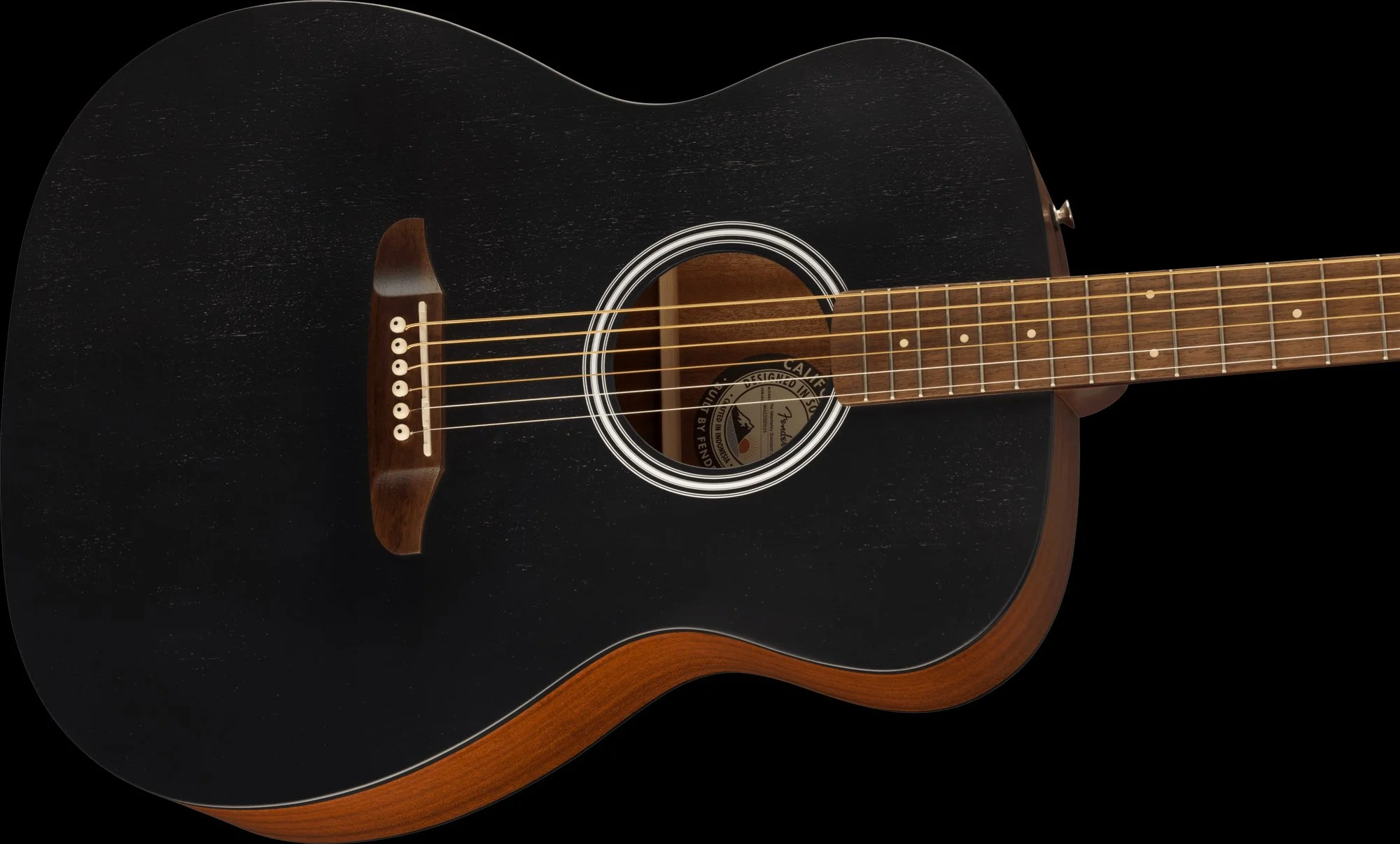 Fender Monterey Standard Walnut Fingerboard Black Top - Image 5
