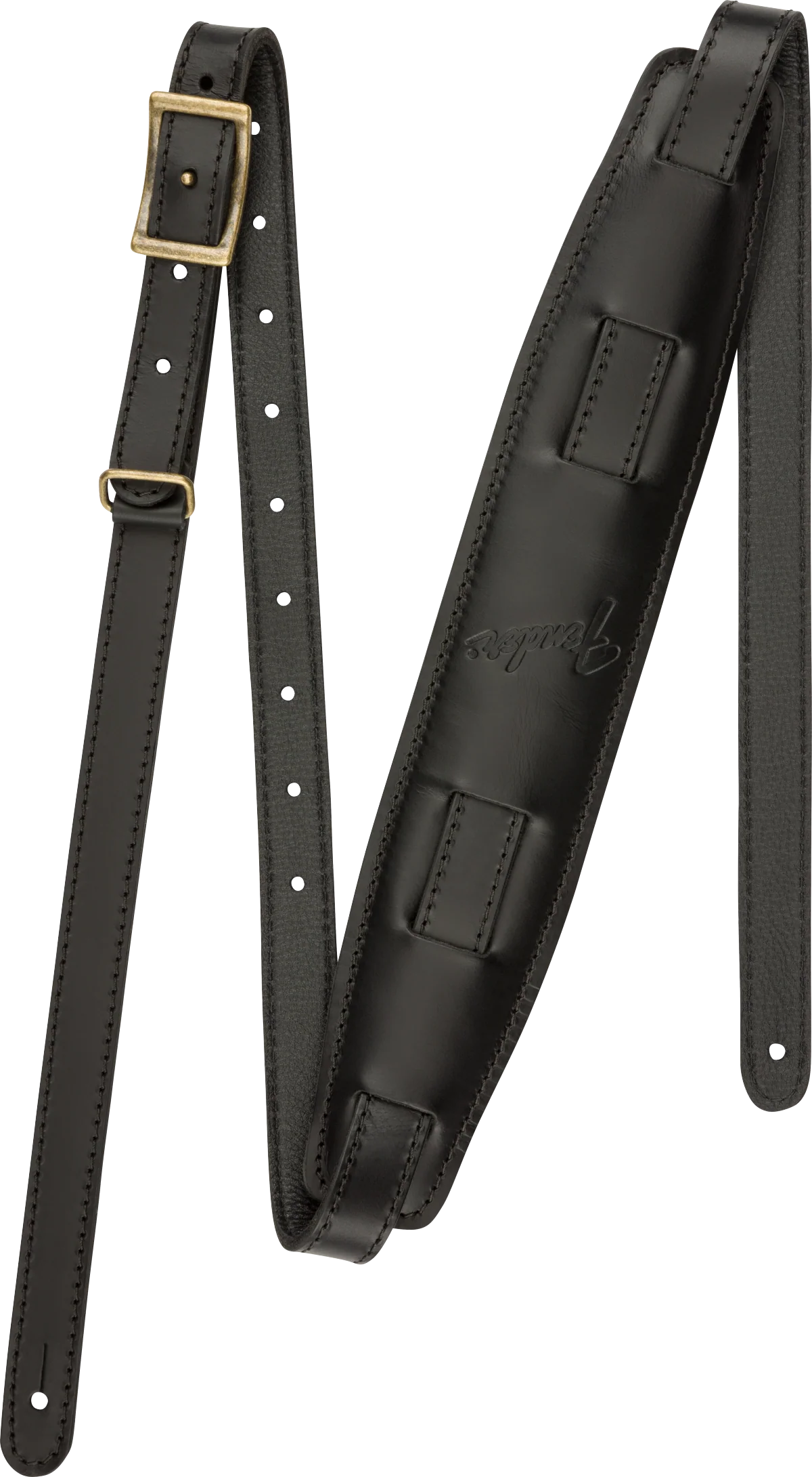 Fender Mustang Saddle Strap Long Black