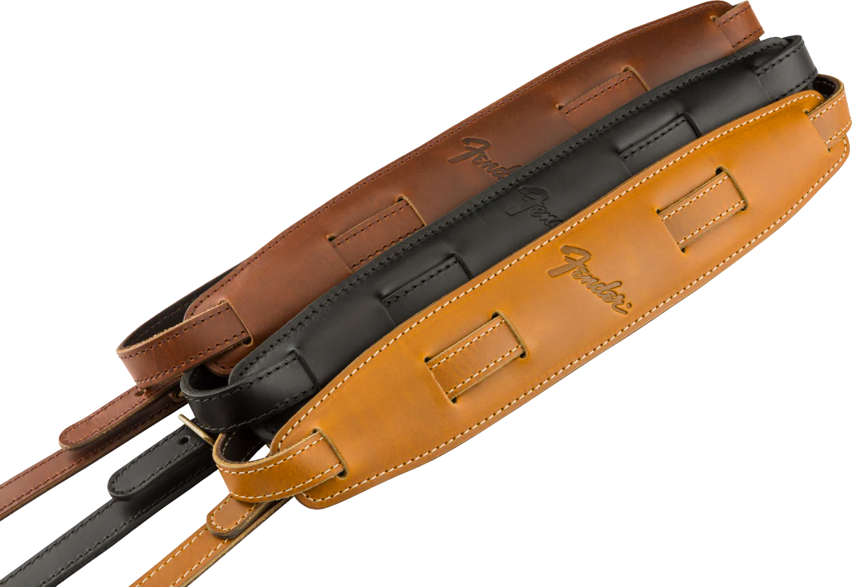 Fender Mustang Saddle Strap Long Black - Image 4