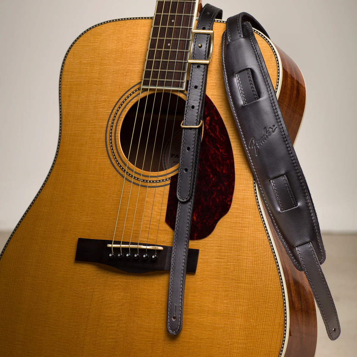 Fender Mustang Saddle Strap Long Black - Image 5
