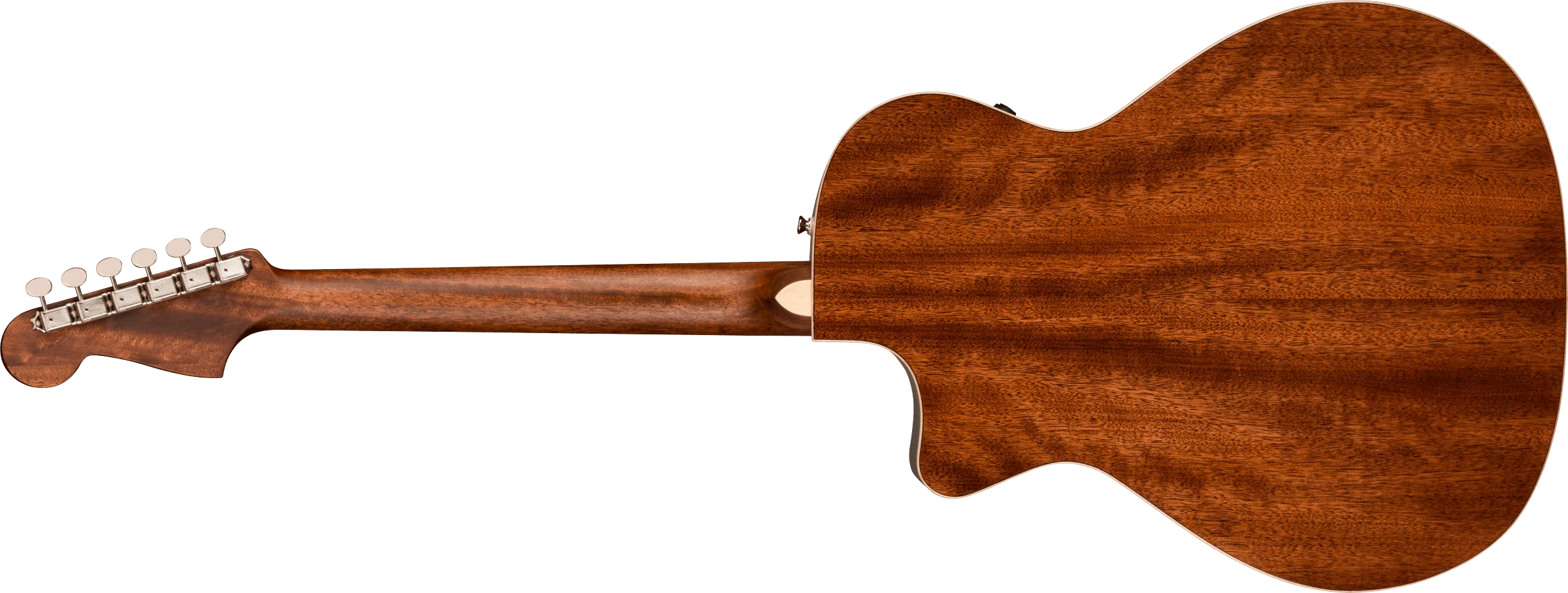 Fender Newporter Classic Pau Ferro Fingerboard Aged Cherry Burst Acoustic Guitar With Bag - Image 6