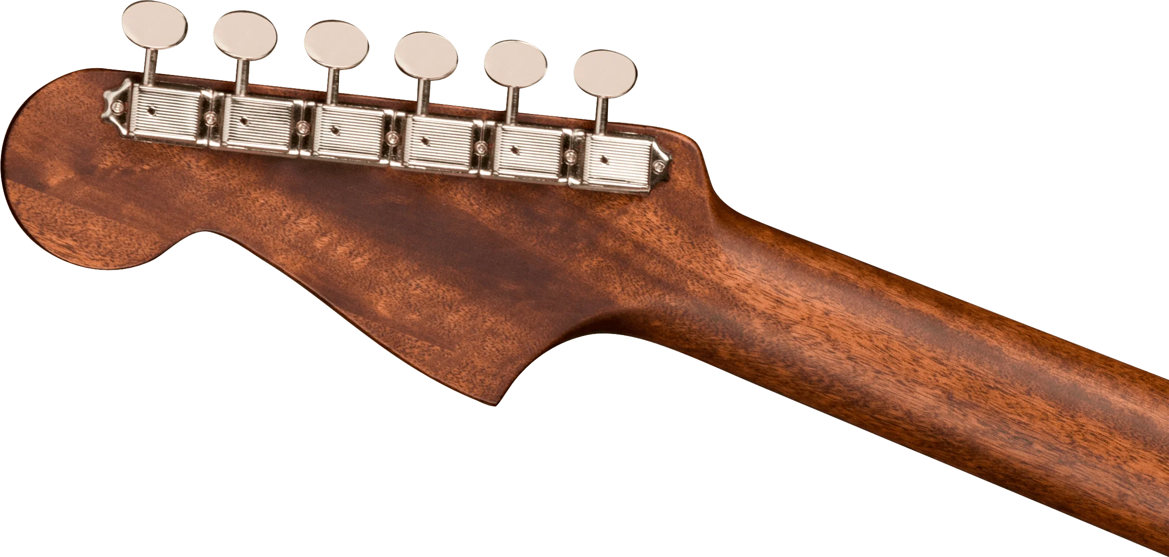 Fender Newporter Classic Pau Ferro Fingerboard Aged Cherry Burst Acoustic Guitar With Bag - Image 8
