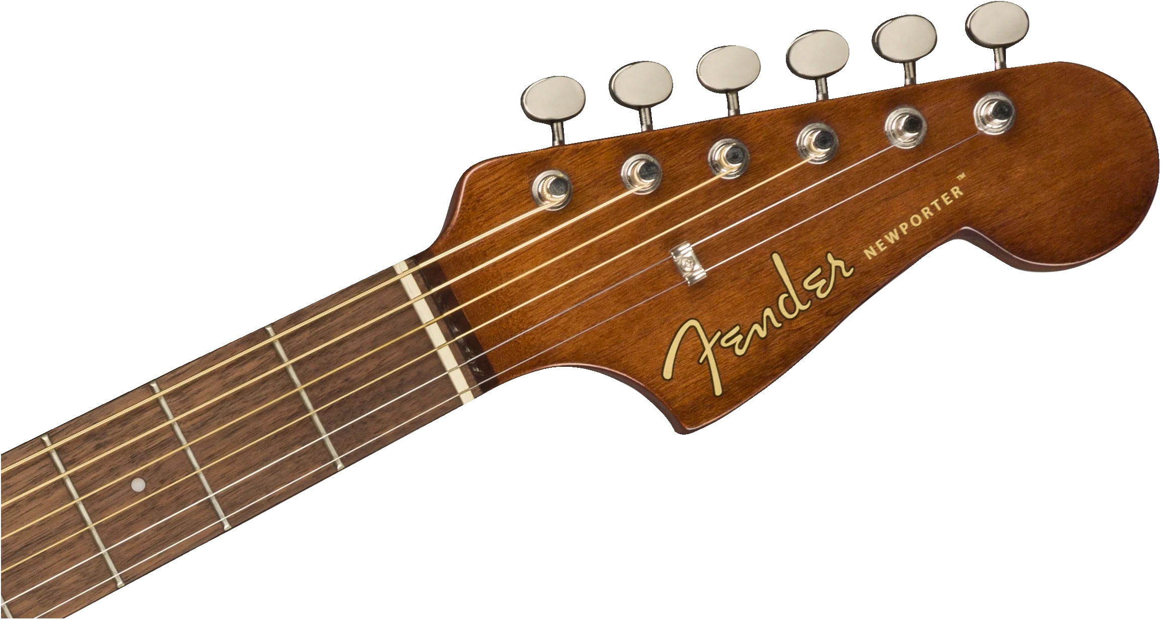 Fender Newporter Player Walnut Fingerboard Natural Acoustic Guitar - Image 6