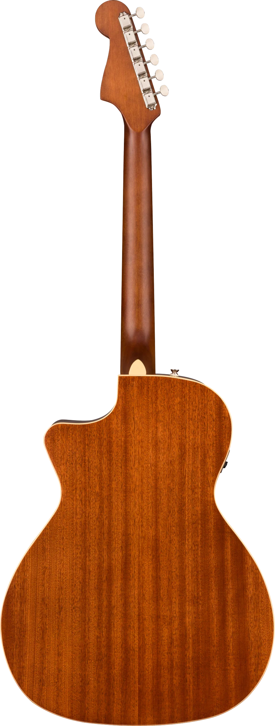 Fender Newporter Player Walnut Fingerboard Sunburst Acoustic Guitar - Image 7