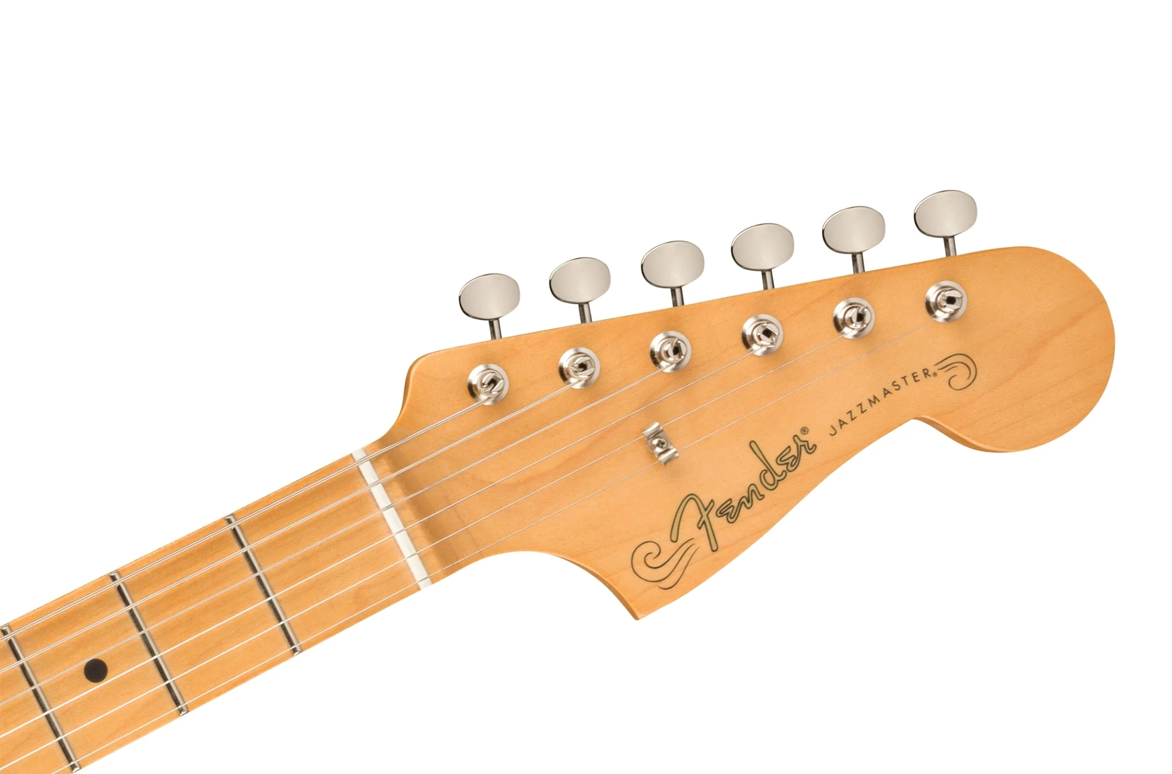 Fender Noventa Jazzmaster Maple Fingerboard Surf Green Electric Guitar - Image 6
