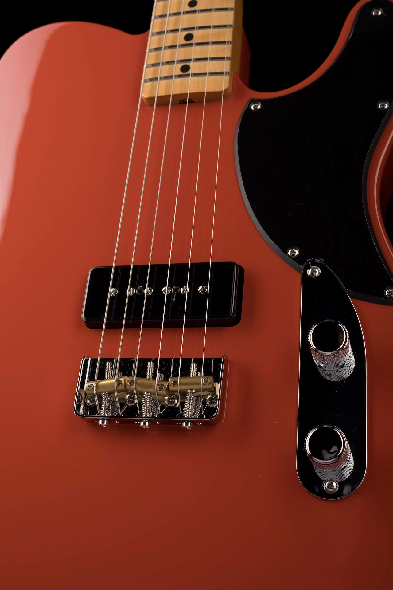 Fender Noventa Telecaster Fiesta Red with Gig Bag ***B-Stock*** - Image 8