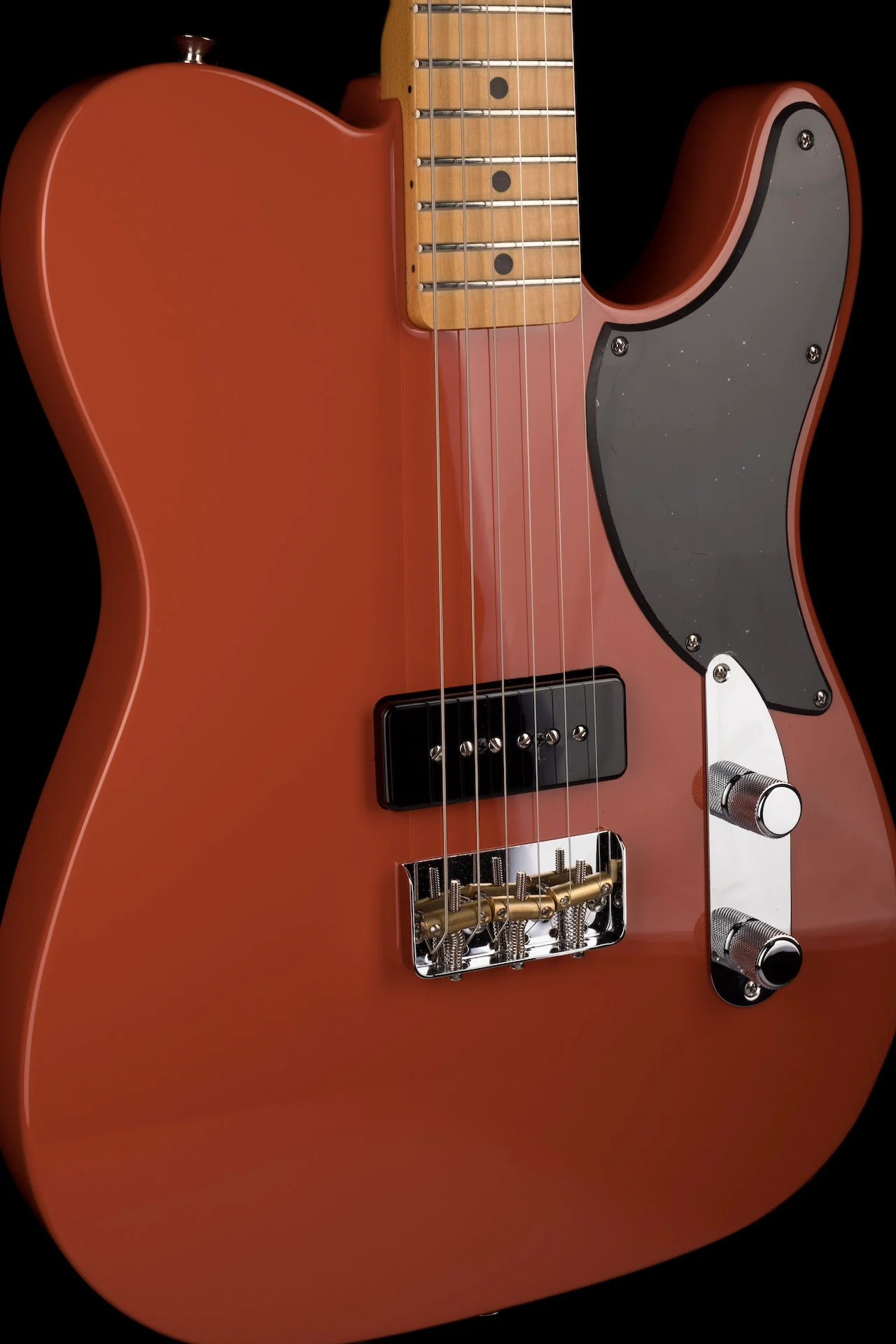 Fender Noventa Telecaster Fiesta Red with Gig Bag ***B-Stock*** - Image 9