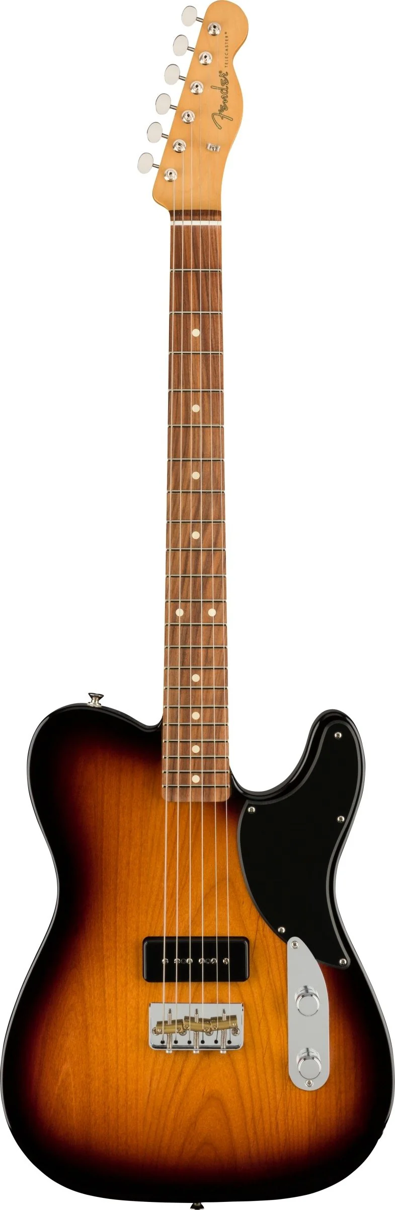 Fender Noventa Telecaster Pau Ferro Fingerboard 2-Tone Sunburst - Image 2