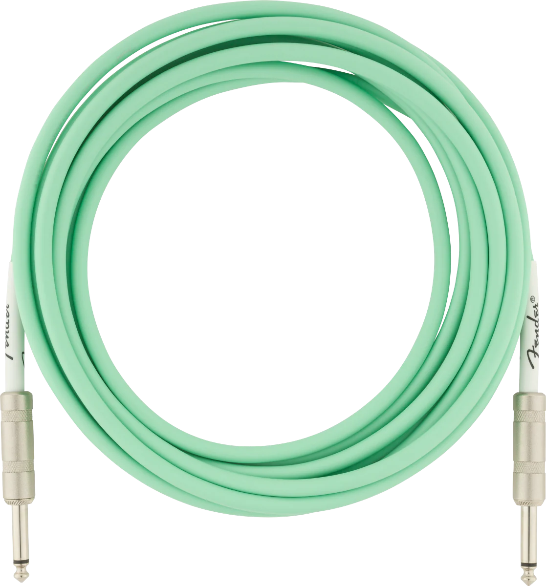 Fender Original 15ft. Instrument Cable Surf Green - 990515058 - Image 2