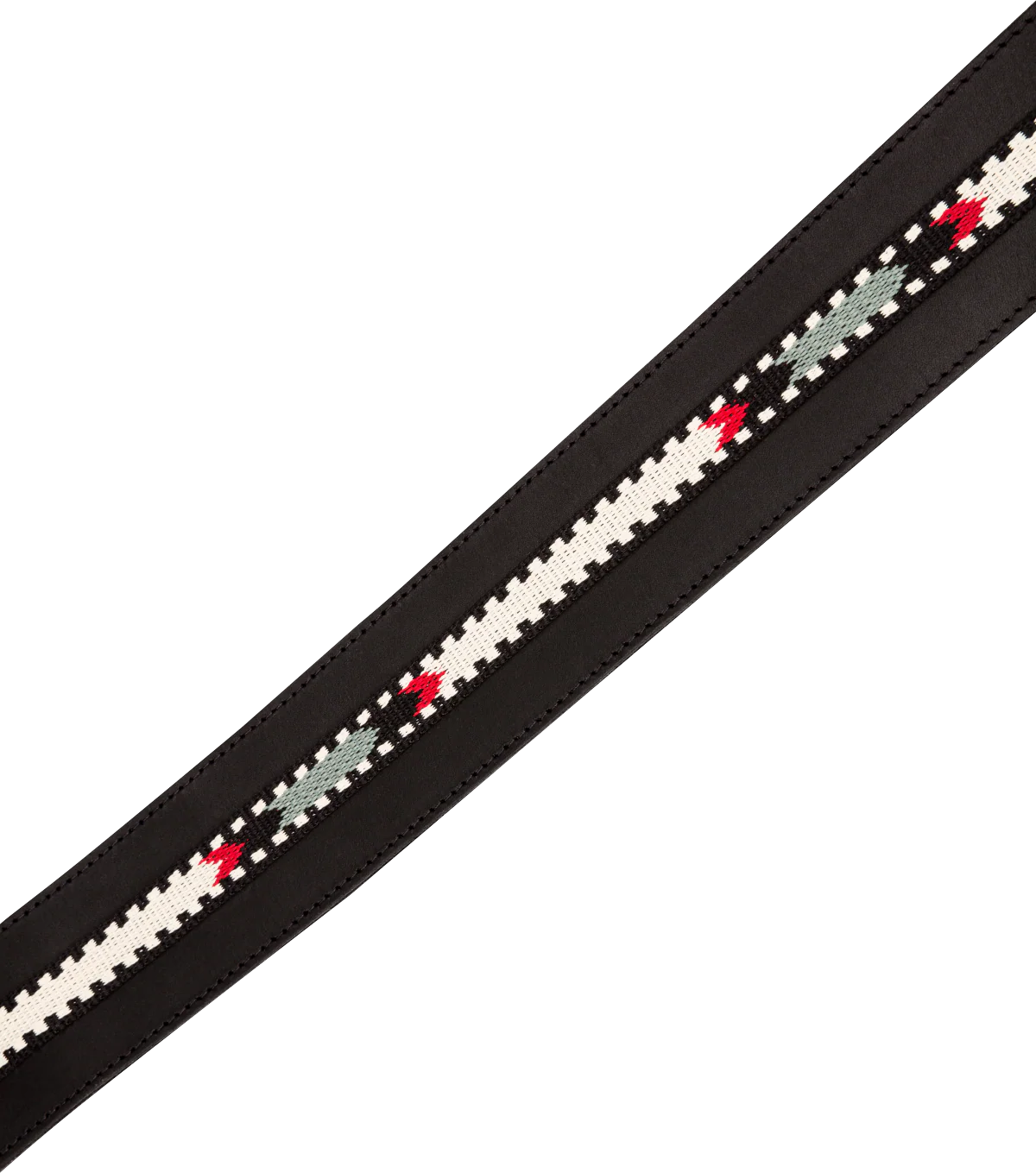 Fender Paramount Acoustic Leather Strap Black Straps - Image 3