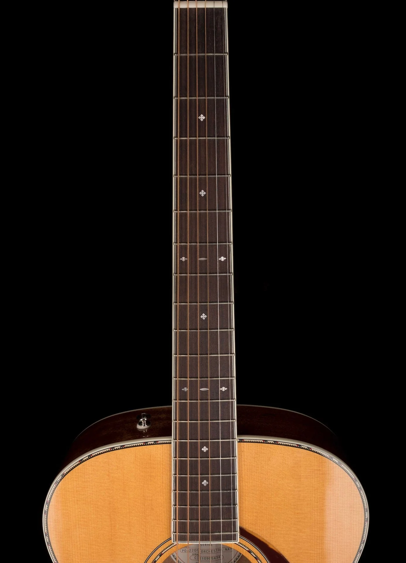 Used Fender Paramount PO 220E Orchestra Natural with Case - Image 11