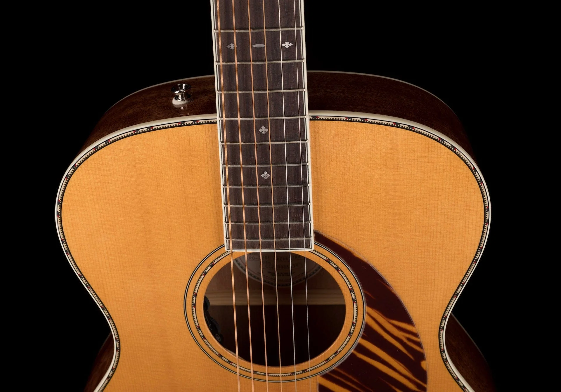 Used Fender Paramount PO 220E Orchestra Natural with Case - Image 3
