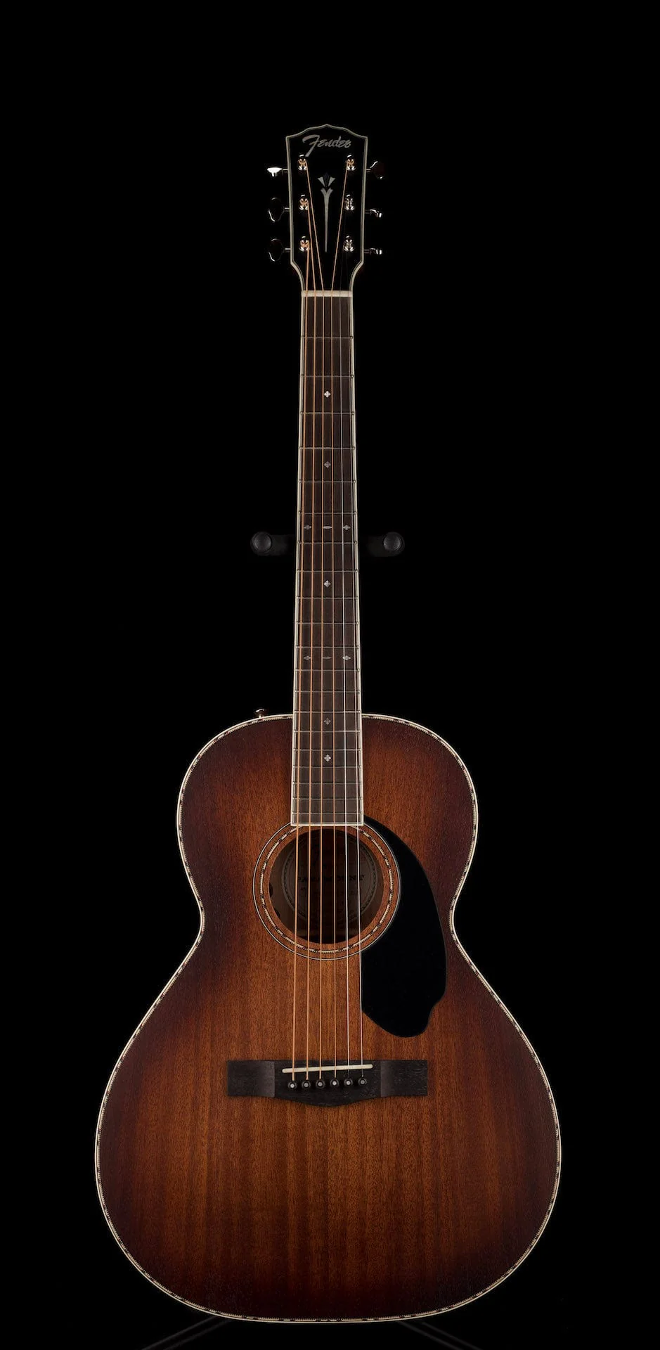Used Fender Paramount PS-220E Parlor Aged Cognac Burst with Case - Image 4