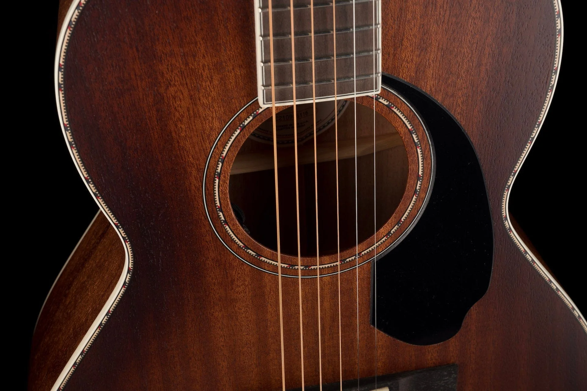 Used Fender Paramount PS-220E Parlor Aged Cognac Burst with Case - Image 9