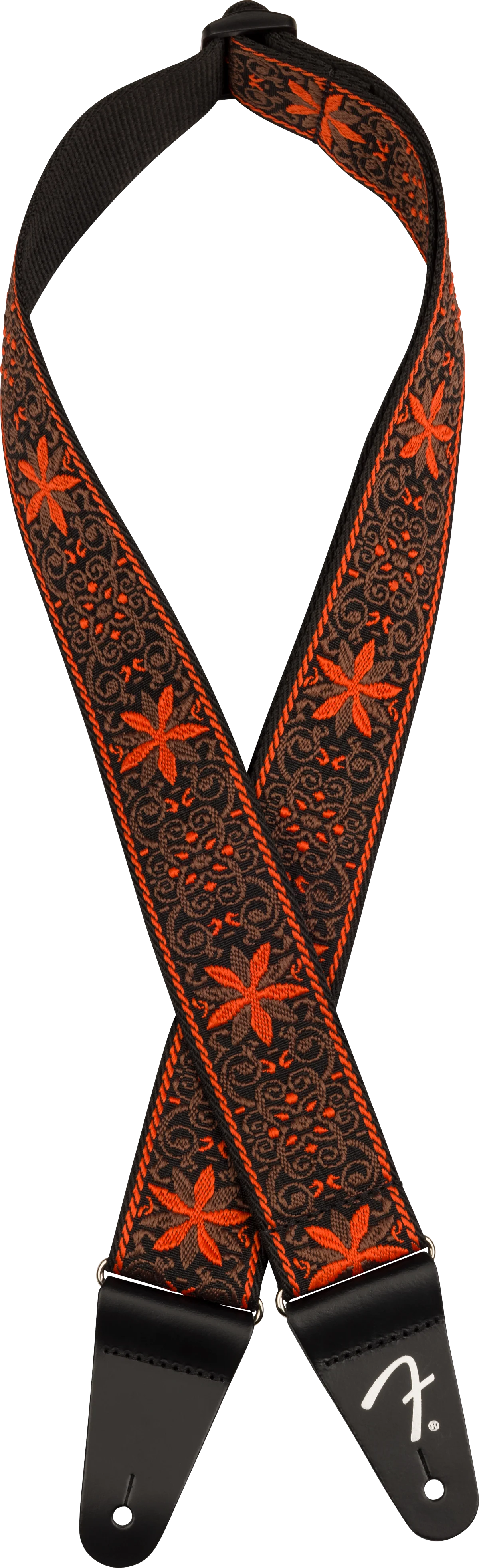Fender Pasadena Woven Strap Orange Wallflower 2" Strap