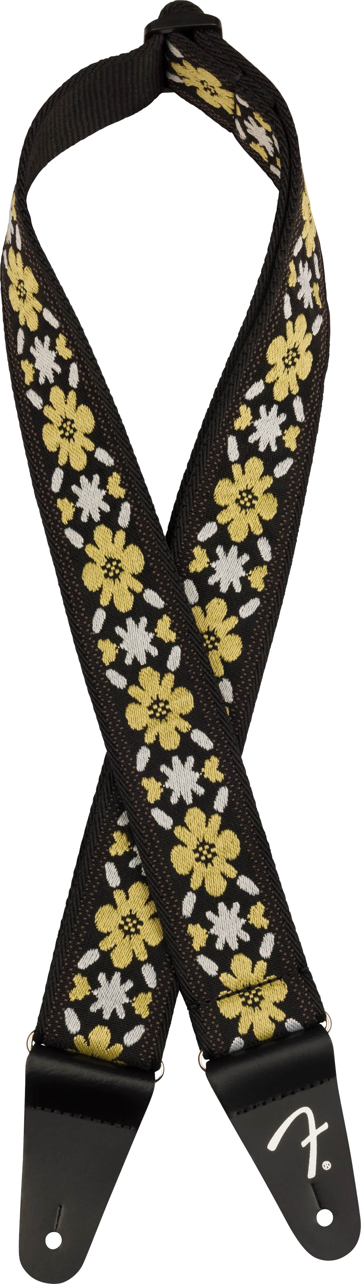 Fender Pasadena Woven Strap Yellow Clover 2" Strap