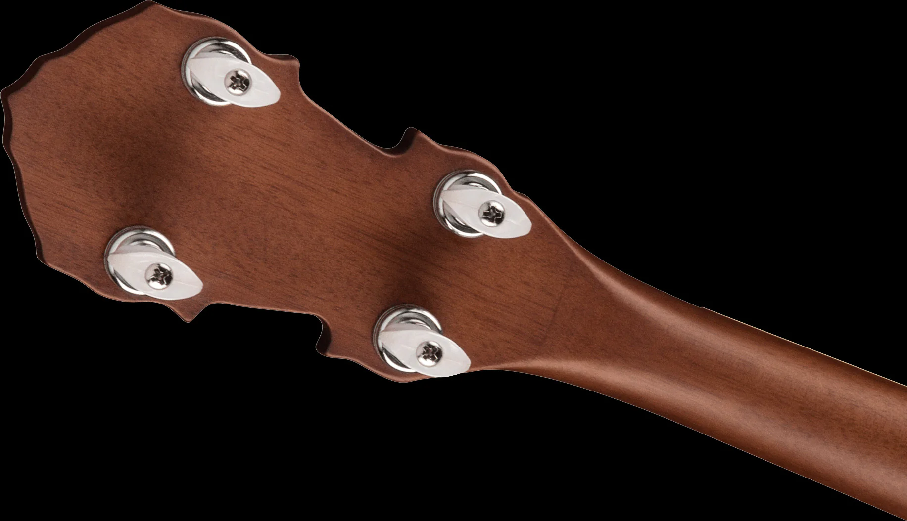 Fender PB-180E Banjo Walnut Fingerboard Natural Banjo - Image 8