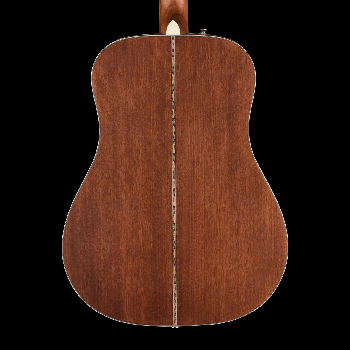 Fender PD-220E Dreadnought All Mahogany Aged Cognac Burst Acoustic Guitar with Case - Demo - Image 2