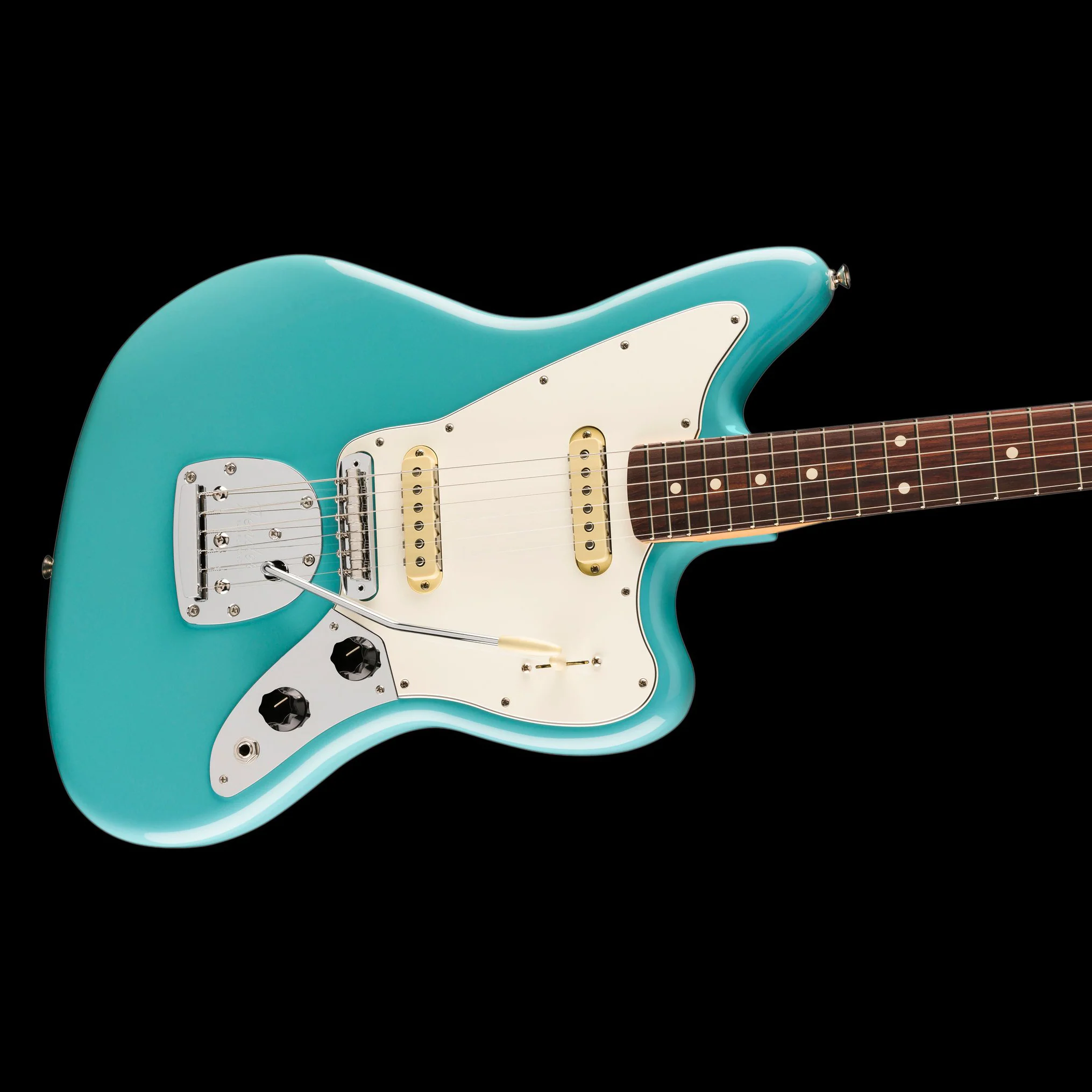 Fender Player II Jaguar Rosewood Fingerboard Aquatone Blue - Image 5