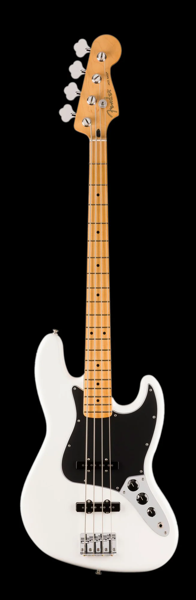 Fender Player II Jazz Bass Maple Fingerboard Polar White - Image 2