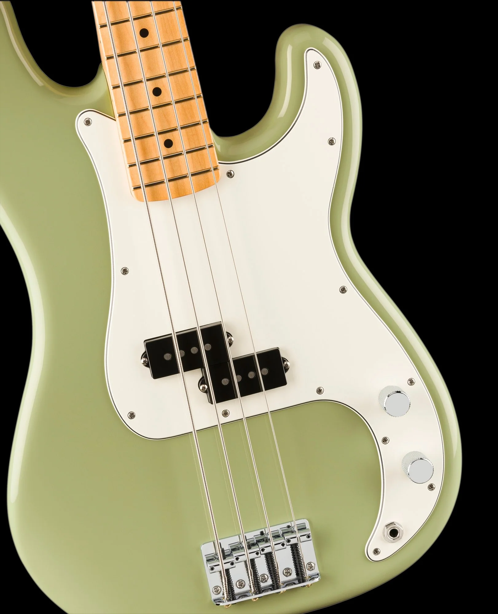 Fender Player II Precision Bass Maple Fingerboard Birch Green - Image 4