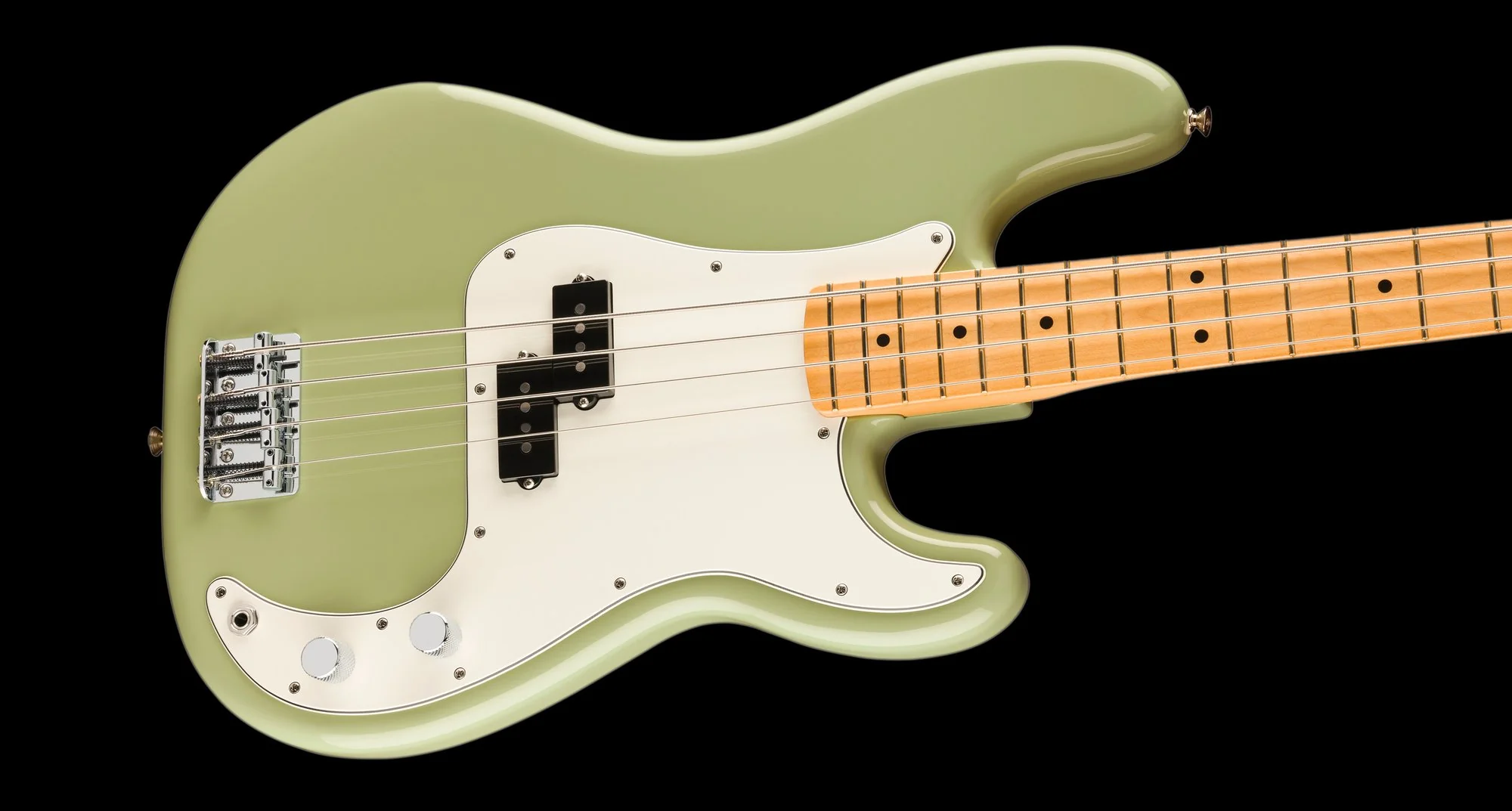 Fender Player II Precision Bass Maple Fingerboard Birch Green - Image 5