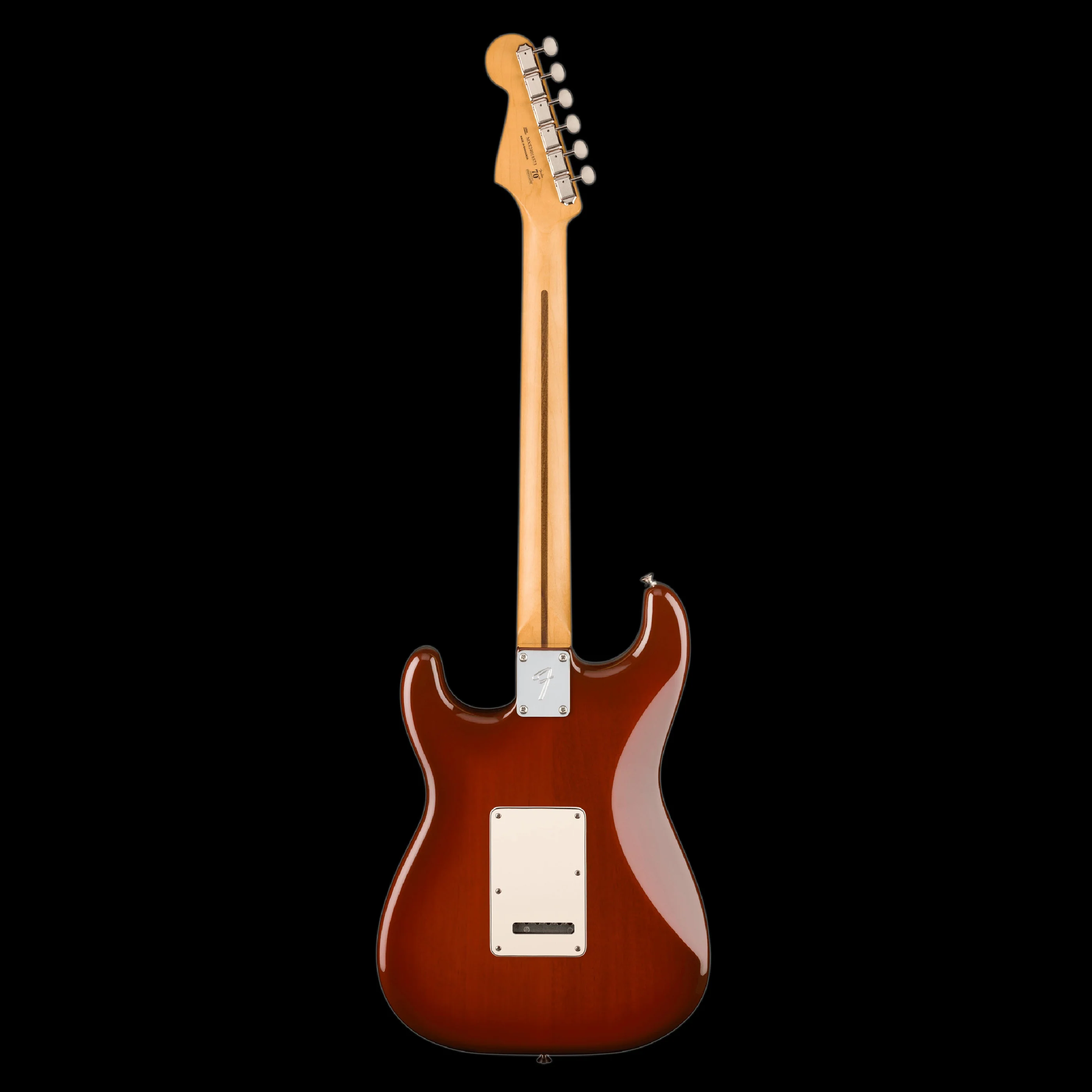 Fender Player II Stratocaster HSS Maple Board Transparent Mocha Burst (Chambered) - Image 5