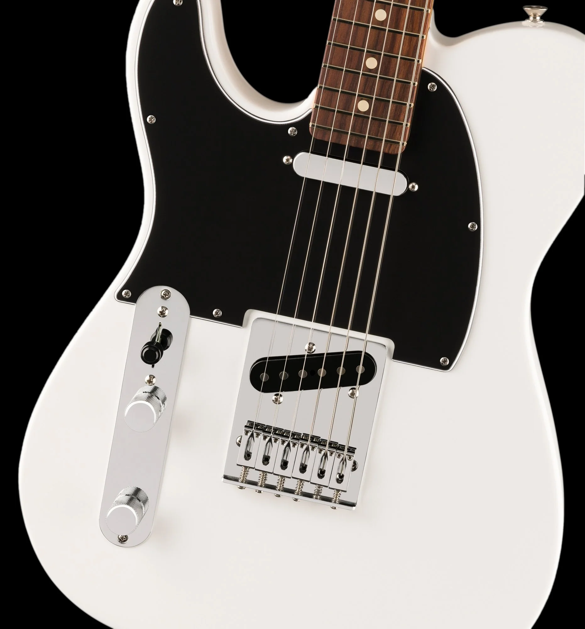 Fender Player II Telecaster Left-Hand Rosewood Fingerboard Polar White - Image 4