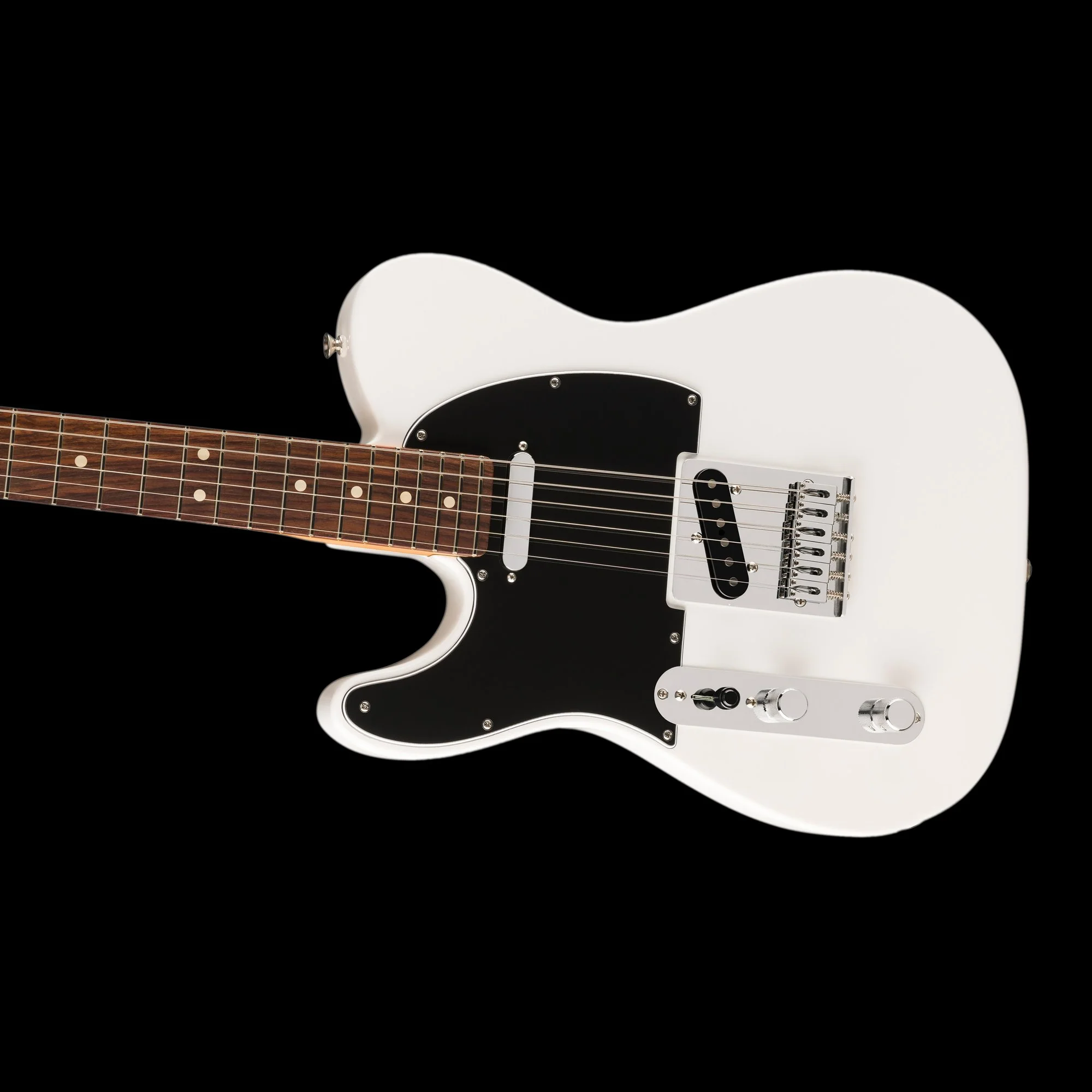 Fender Player II Telecaster Left-Hand Rosewood Fingerboard Polar White - Image 5