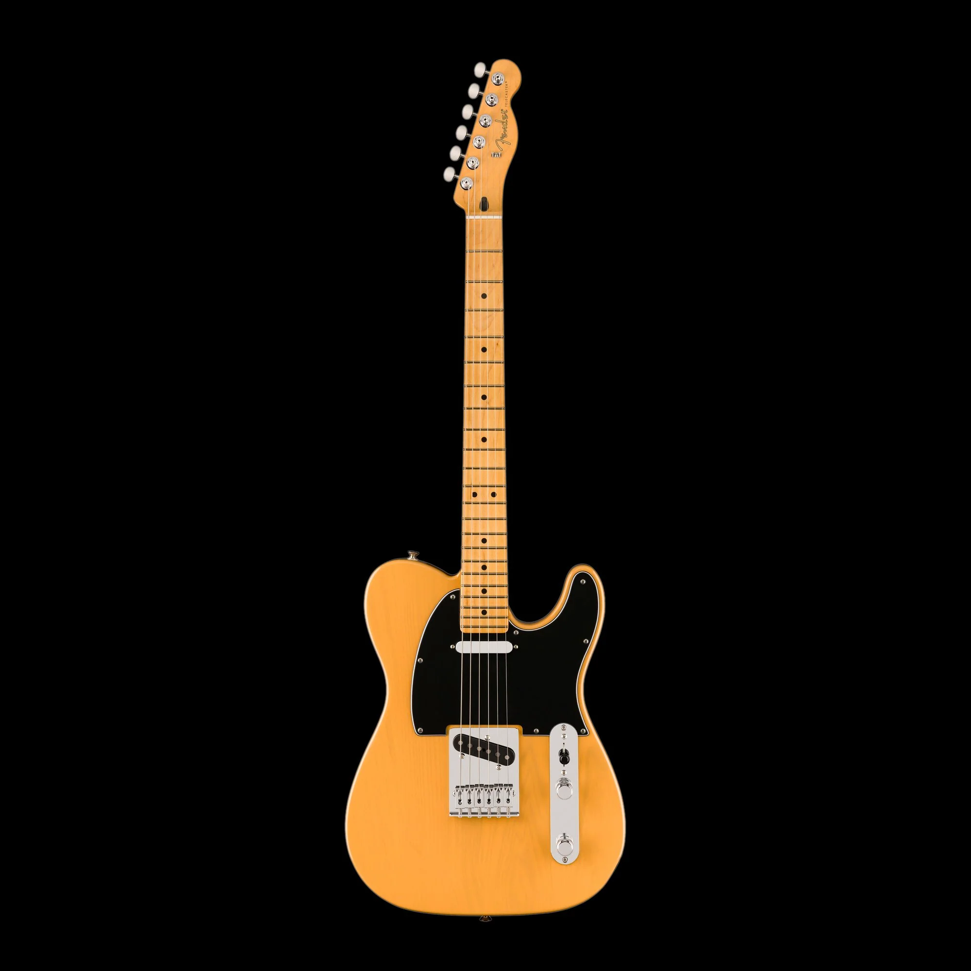 Fender Player II Telecaster Maple Fingerboard Butterscotch Blonde (Chambered) - Image 2