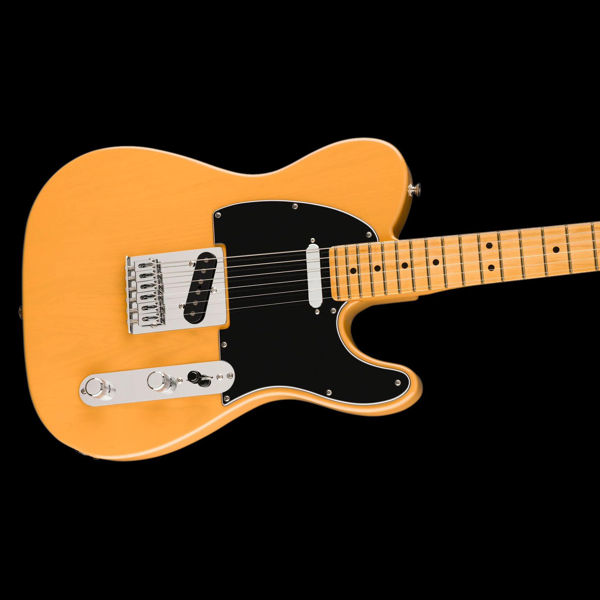 Fender Player II Telecaster Maple Fingerboard Butterscotch Blonde (Chambered) - Image 5