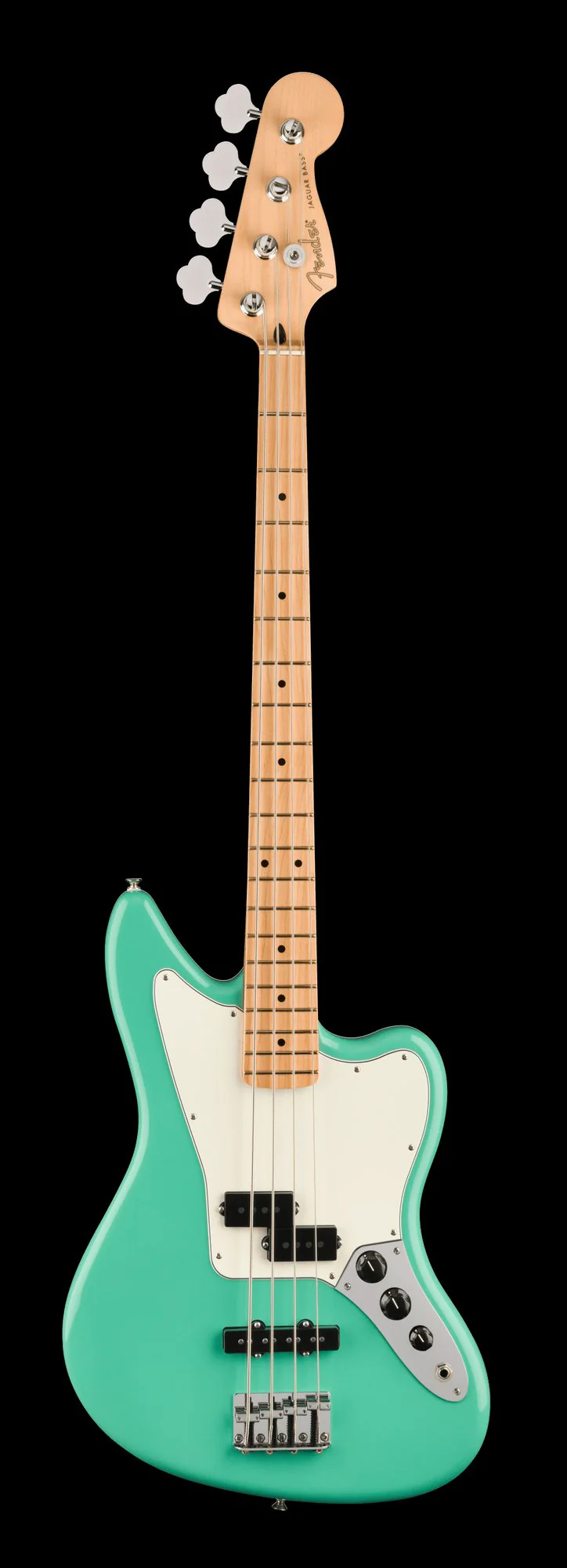 Fender Player Jaguar Bass Maple Fingerboard Sea Foam Green - Image 2