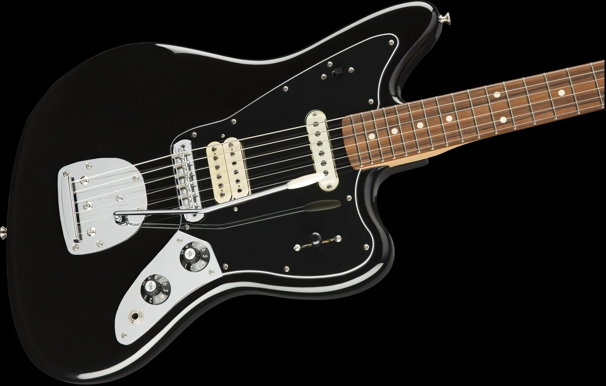Fender Player Jaguar Pau Ferro Fingerboard Black - Image 3