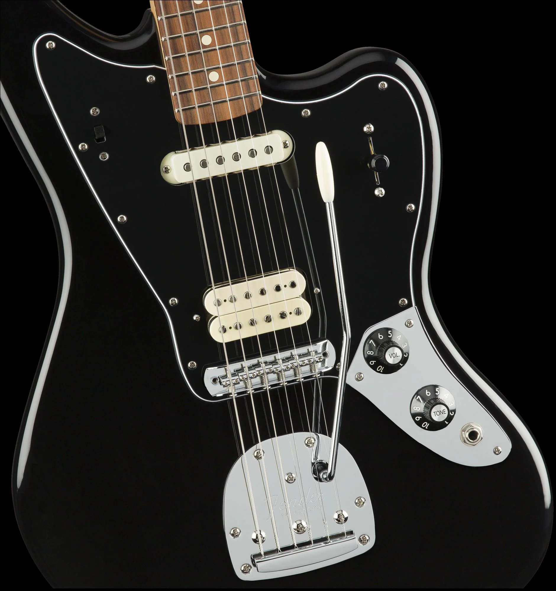 Fender Player Jaguar Pau Ferro Fingerboard Black - Image 4