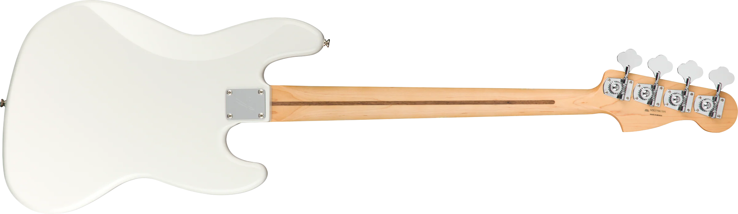 Fender Player Jazz Bass Left-Handed Maple Fingerboard Polar White - Image 5