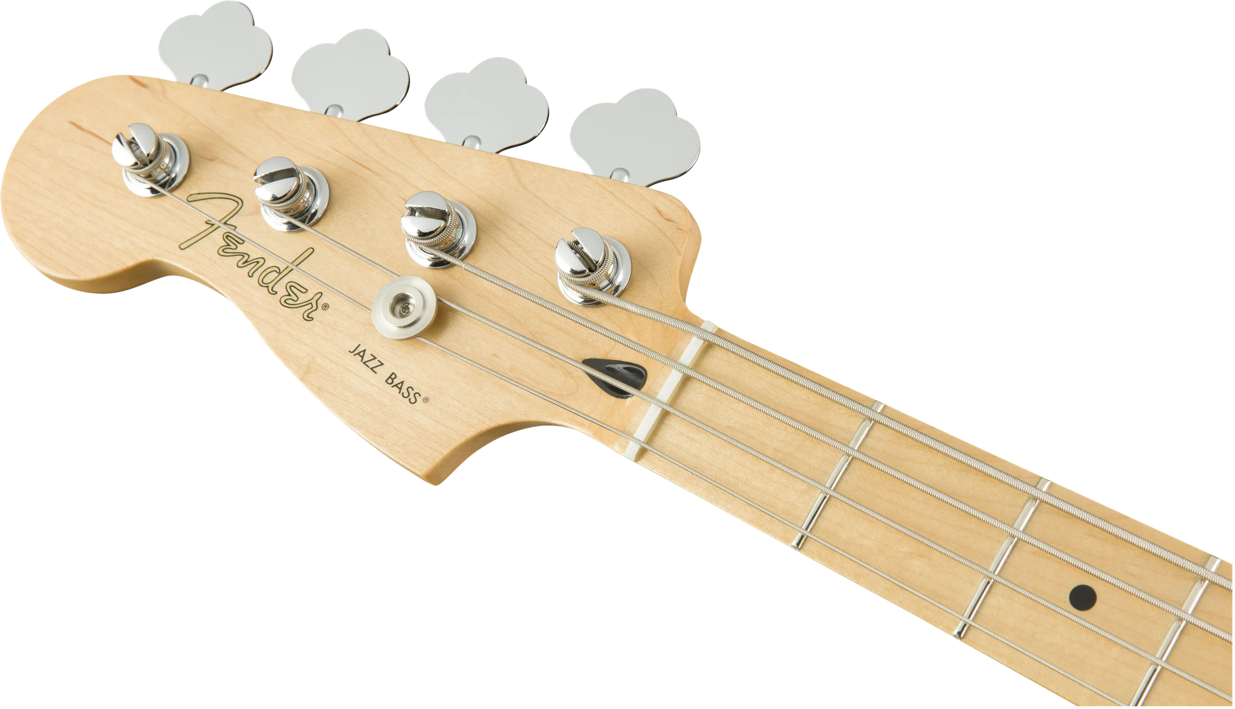 Fender Player Jazz Bass Left-Handed Maple Fingerboard Polar White - Image 6