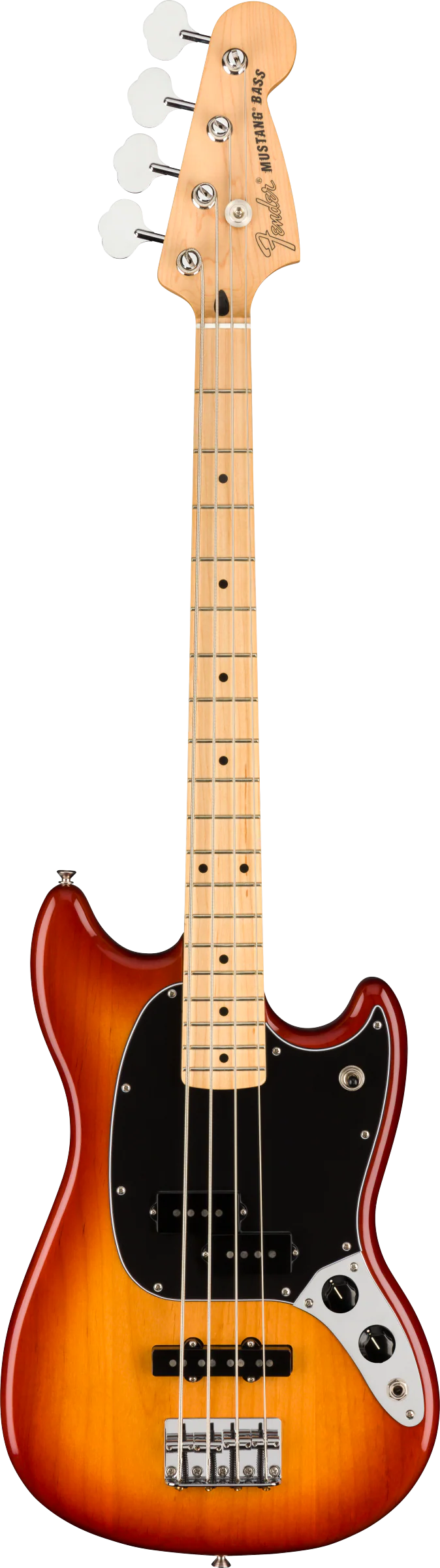 Fender Player Mustang Bass PJ Maple Fingerboard Sienna Sunburst - Image 2
