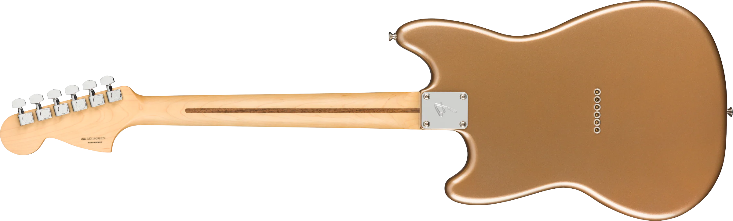 Fender Player Mustang Pau Ferro Fingerboard Firemist Gold Electric Guitar - Image 5